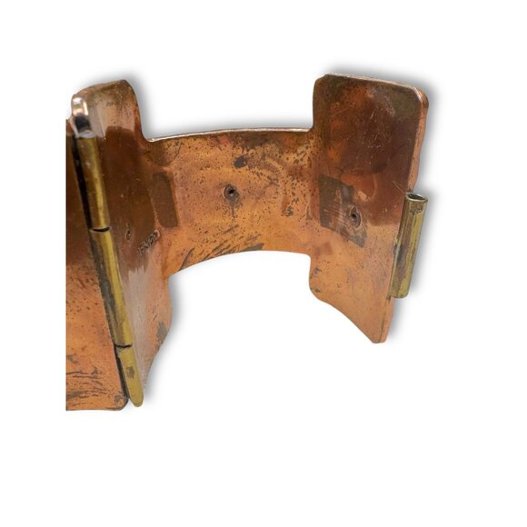 Casa Maya Mexico Copper Hinge Bangle - Picture 10 of 11